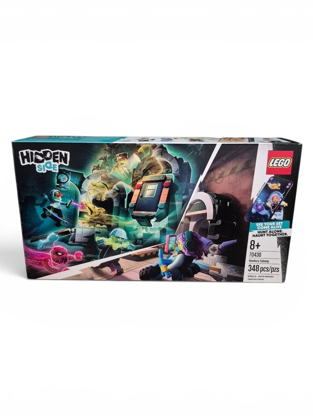 Lego Hidden Side Newbury Subway Box Art - 70430